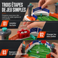 Jeu de babyfoot de combat à 2 joueurs, jouet de société interactif de babyfoot pour enfants