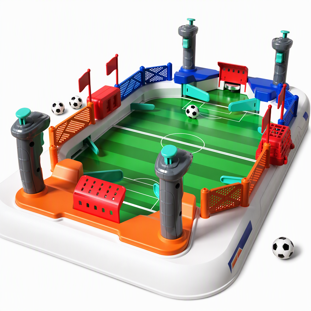 Jeu de babyfoot de combat à 2 joueurs, jouet de société interactif de babyfoot pour enfants