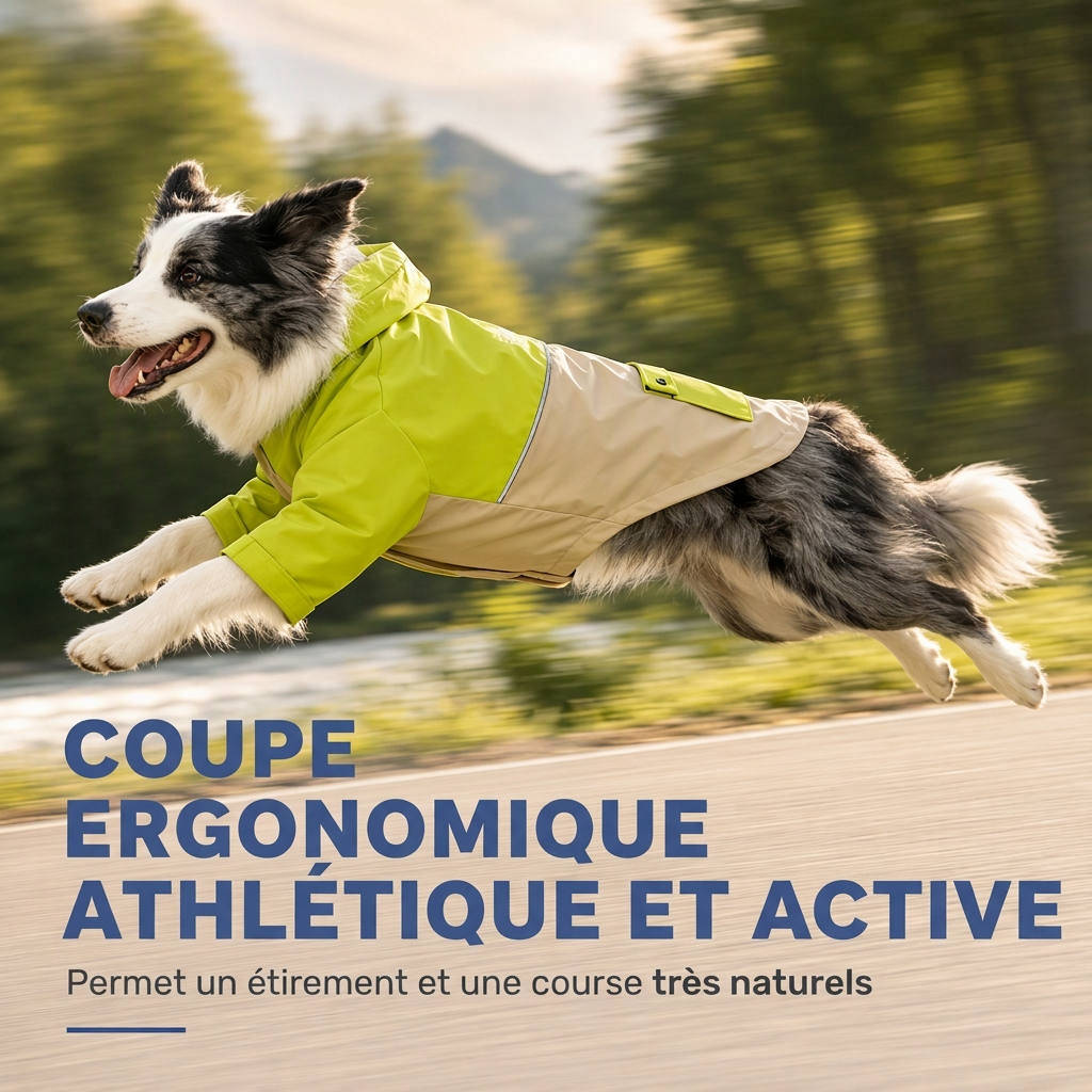 ⏳Offre spéciale à durée limitée⏰Manteau de pluie pour chien imperméable, coupe colorée, équipement extérieur pour animaux de compagnie avec protection des pattes anti-saleté
