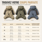 ⏳50% de réduction limitée dans le temps💥Manteau d'hiver rembourré chaud pour chien, imperméable et coupe-vent, vêtement d'extérieur pour automne et hiver