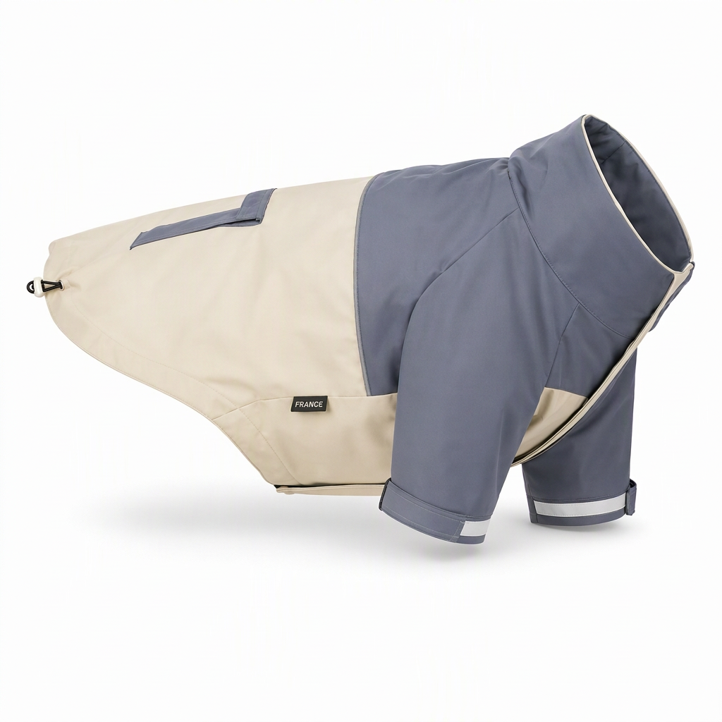 ⏳Offre spéciale à durée limitée⏰Manteau de pluie pour chien imperméable, coupe colorée, équipement extérieur pour animaux de compagnie avec protection des pattes anti-saleté