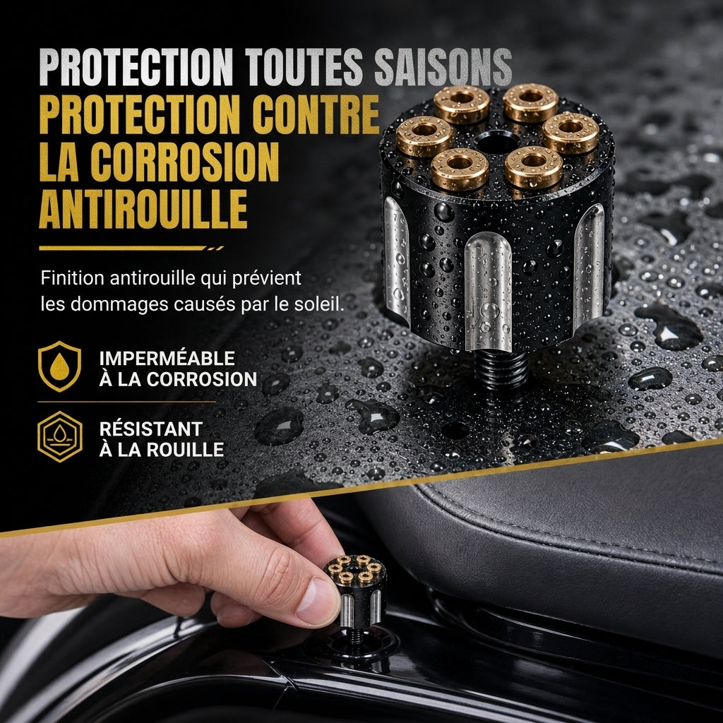 🏍️ 49 % DE RÉDUCTION LIMITÉE DANS LE TEMPS ! ⚙️ Boulon de siège à dégagement rapide CNC pour moto – Sans outil, Anti-corrosion, Élégant ✨
