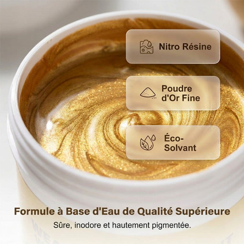 🥳PROMOTION EXCEPTIONNELLE 2026🥳💞PLUS DE 50 000 VENTES !🏠✨ -50% ! Peinture dorée résistante aux intempéries – formulation à base d’eau, éclat intense. Sans danger pour le métal, le bois et la pierre. Tenue garantie par tous les temps ! 🖌️💛