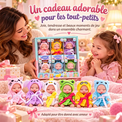Poupées bébé reborn miniatures réalistes Poupées bébé réalistes