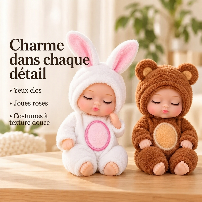 Poupées bébé reborn miniatures réalistes Poupées bébé réalistes