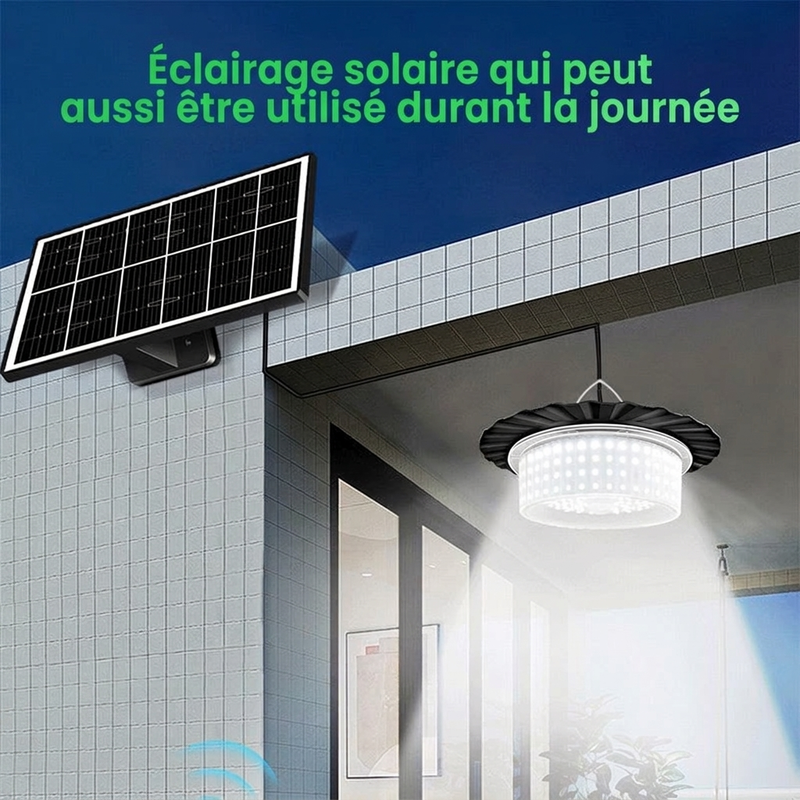☀️ OFFRE LIMITÉE : -50% ! 💥 Ensemble de luminaires suspendus solaires réglables et étanches – Lumineux, portable, résistant aux intempéries ✨