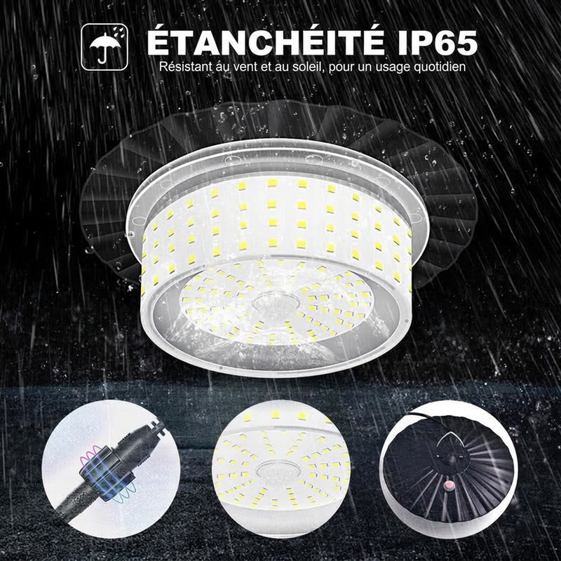 ☀️ OFFRE LIMITÉE : -50% ! 💥 Ensemble de luminaires suspendus solaires réglables et étanches – Lumineux, portable, résistant aux intempéries ✨