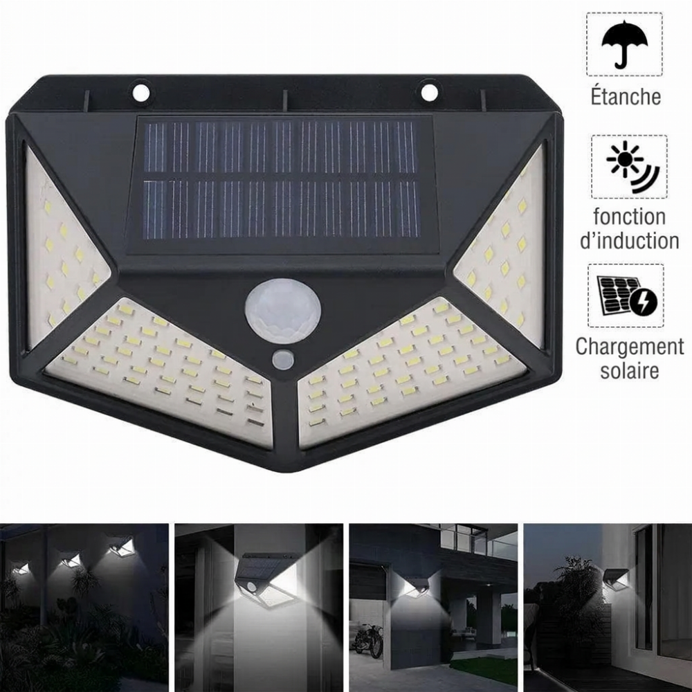 💡 Lampes Solaires à Détecteur de Mouvement — Éclairage LED Puissant, Étanche IP65 & Sans Fil ✨
