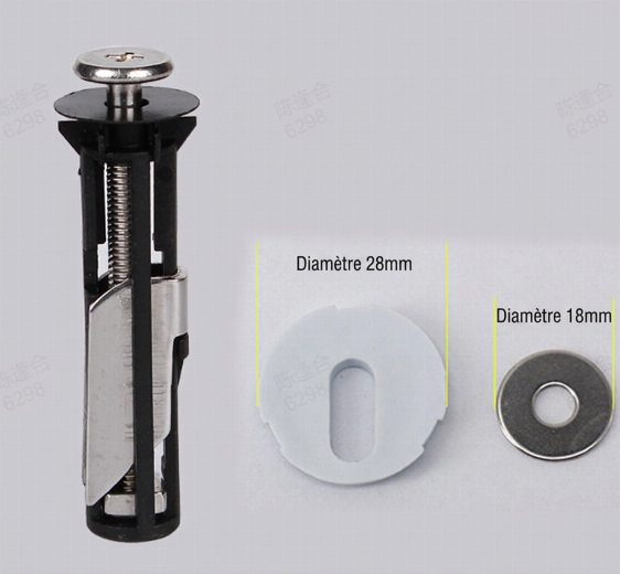 📢📢 -50% OFFERT POUR UNE DURÉE LIMITÉE⏰ Kit de boulons de fixation pour siège de toilettes renforcé