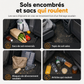 📢📢50% DE RÉDUCTION !! ⏰Crochet universel pour appuie-tête de siège auto de chat cartoon, Organiseur et cintre pour rangement dans la voiture