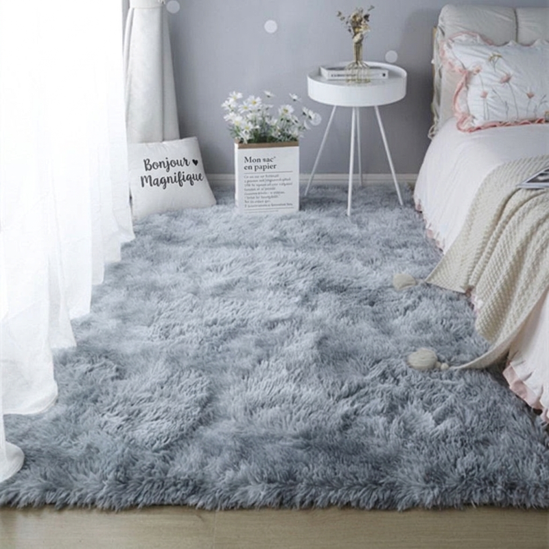 ⏳🔥 -50% OFFRE LIMITÉE ! ⏰ Tapis en velours doux et moelleux : pelucheux, sans perte de poils, confort nuageux, pour salon et chambre à coucher 🧸
