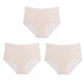 Culotte en soie glacée taille haute anti-fuite grande taille L-5XL-2