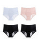 Culotte en soie glacée taille haute anti-fuite grande taille L-5XL-7