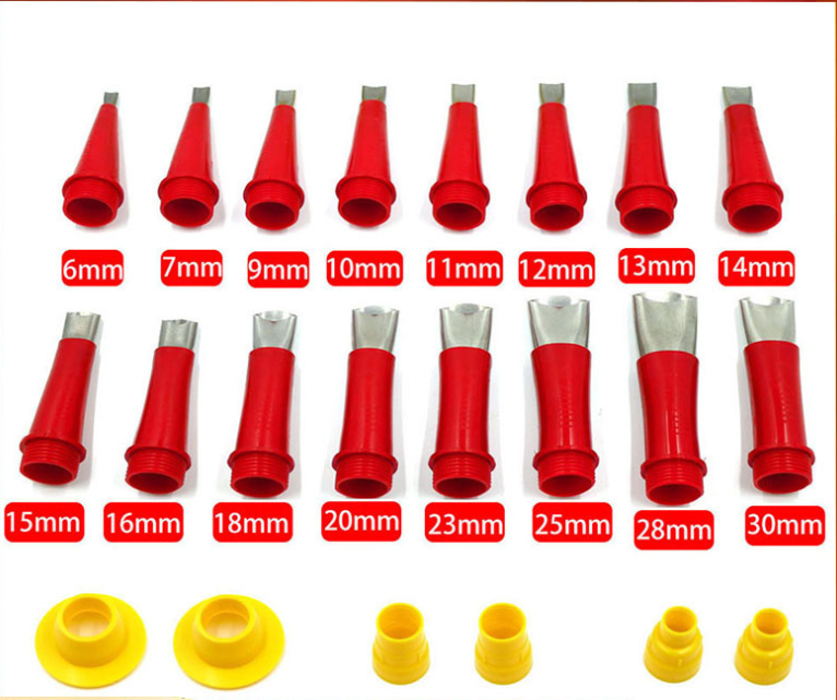Kit d'outils de buse en caoutchouc intégré universel