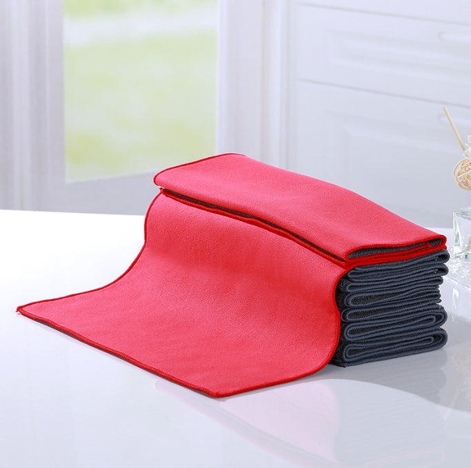 🔥Serviette de lavage en laine microfibre Coral