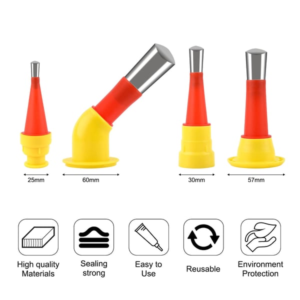 Kit d'outils de buse en caoutchouc intégré universel