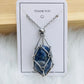 Collier en cristal - avec cadeau (en cristal)🎁