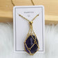Collier en cristal - avec cadeau (en cristal)🎁