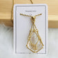 Collier en cristal - avec cadeau (en cristal)🎁