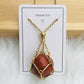 Collier en cristal - avec cadeau (en cristal)🎁