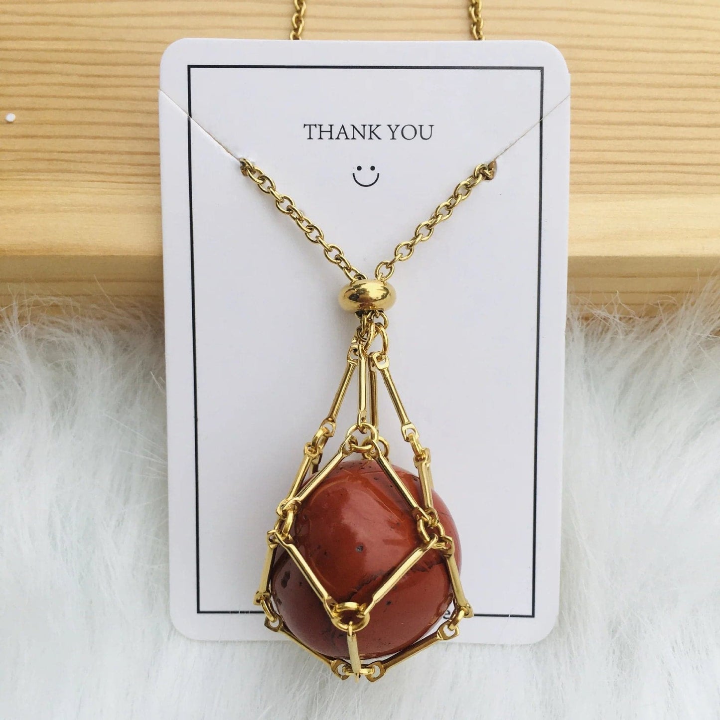 Collier en cristal - avec cadeau (en cristal)🎁