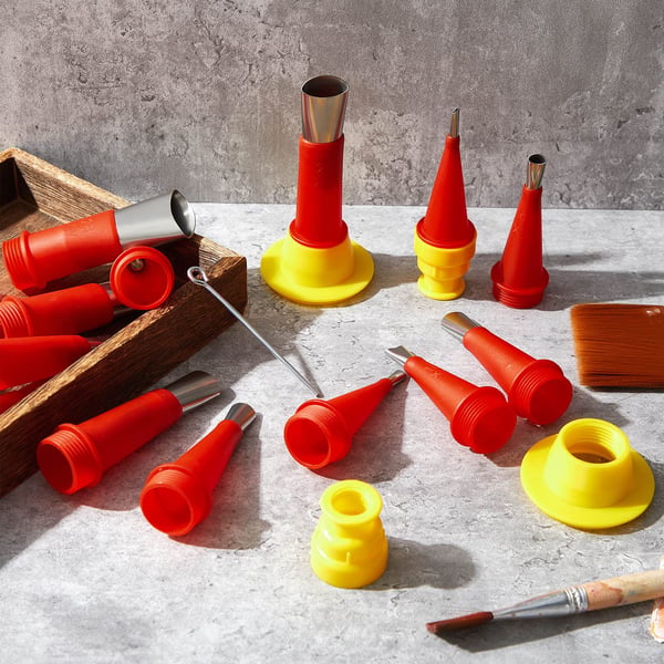Kit d'outils de buse en caoutchouc intégré universel