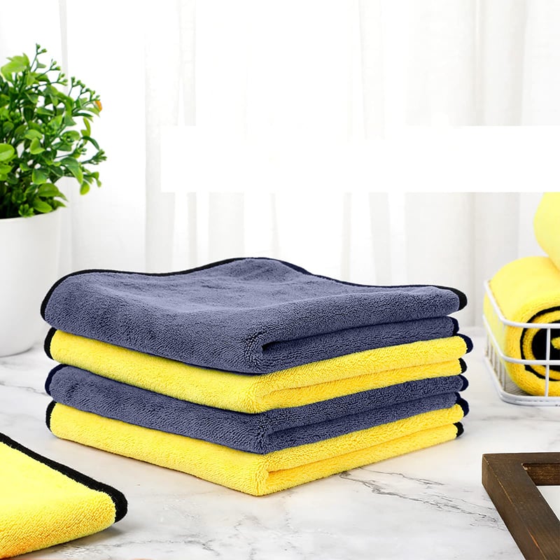 🔥Serviette de lavage en laine microfibre Coral